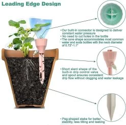 BOTC Waterdruppelaar Set Van 6 Stuks Voor Planten - Watergeefsysteem 17 BOTC Waterdruppelaar Set Van 6 Stuks Voor Planten - Watergeefsysteem -Tuinverzorgings Winkel 1200x1193 7