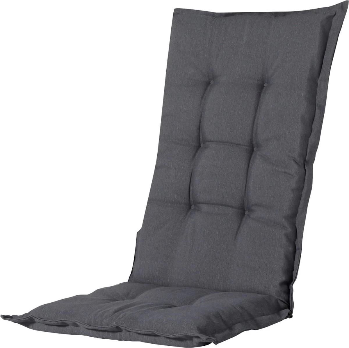 Madison - Tuinkussen - Hoge Rug - 123 X 50cm - Panama Grijs - Standenstoel 3 Madison - Tuinkussen - Hoge Rug - 123 X 50cm - Panama Grijs - Standenstoel