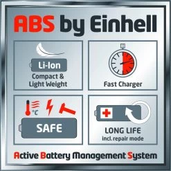 Einhell Accu Bladblazer GE-CL 18 Li E Kit (1x2,0Ah) Power X-Change (Li-Ion - 18 V - 12000 Min-1 - 210 Km/h Blaasluchtstroom - Incl. 2,0 Ah Accu En Lader) -Tuinverzorgings Winkel 1200x1199 4