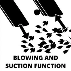 Einhell Elektrische Bladblazer GC-EL 3024 E (blazen, Zuigen & Versnipperen, Zuigbuis Ø75 Mm, Zuigkracht 650 M³/h, Hakselfunctie 10:1, Blaassnelheid 240 Km/h, Opvangzak 40 L) -Tuinverzorgings Winkel 1200x1199 5
