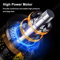 Merkloos Elektrische Accu-Hogedrukreiniger - 1.2mpa - Multifunctioneel Mondstuk - Draagbaar Oplaadbaar Snoerloos - Reinigingsspuitpistool - Met Rijke Accessoires - Voor Auto, Tuin, Terras, Raam - Zwart -Tuinverzorgings Winkel 1200x1200 1003