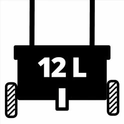 Einhell Strooiwagen GC-SR 12 (12 L - 45 Cm Strooibreedte - Dubbele Duwstang - Kliksluiting Aan Beide Zijden - Verstelhendel - Corrosiebestendige Rol - Behuizing Van Breukvast Kunststof) -Tuinverzorgings Winkel 1200x1200 1023