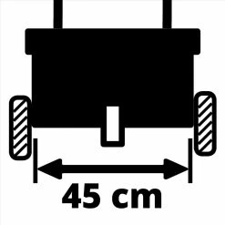 Einhell Strooiwagen GC-SR 12 (12 L - 45 Cm Strooibreedte - Dubbele Duwstang - Kliksluiting Aan Beide Zijden - Verstelhendel - Corrosiebestendige Rol - Behuizing Van Breukvast Kunststof) -Tuinverzorgings Winkel 1200x1200 1024