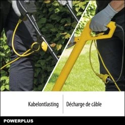 Powerplus POWXG6212T Elektrische Grasmaaier - Grasmachine Voor Kleine En Middelgrote Tuin - 1300W - Maaibreedte 320mm - Verstelbare Maaihoogte - 30L Opvangbak - Incl. Grastrimmer 250W -Tuinverzorgings Winkel 1200x1200 1037
