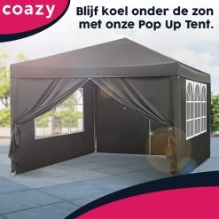Waterdichte Partytent 3x3 Meter Opvouwbaar Met Zijwanden- Paviljoen Met Zijpanelen - Easy Up - Pop-up Tent Met Haringen, Touw En Anti Slip Poten 13 Waterdichte Partytent 3x3 Meter Opvouwbaar Met Zijwanden- Paviljoen Met Zijpanelen - Easy Up - Pop-up Tent Met Haringen, Touw En Anti Slip Poten -Tuinverzorgings Winkel 1200x1200 105