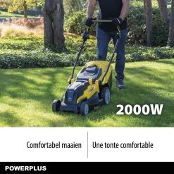 Powerplus POWXG6281 Elektrische Grasmaaier - Grasmachine Voor Middelgrote En Grote Tuin - 2000W - Maaibreedte 420mm - Verstelbare Maaihoogte - Mulching Functie - Incl. 40L Opvangbak 12 Powerplus POWXG6281 Elektrische Grasmaaier - Grasmachine Voor Middelgrote En Grote Tuin - 2000W - Maaibreedte 420mm - Verstelbare Maaihoogte - Mulching Functie - Incl. 40L Opvangbak -Tuinverzorgings Winkel 1200x1200 1075