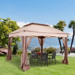 Outsunny Paviljoen Met Zijwanden Partytent Tuintent Popup 3,25 X 3,25 M Khaki 840-166 23 Outsunny Paviljoen Met Zijwanden Partytent Tuintent Popup 3,25 X 3,25 M Khaki 840-166 -Tuinverzorgings Winkel 1200x1200 118