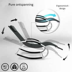 Sens Design Zonnebed - Ligbed - Weerbestendig - Antraciet -Tuinverzorgings Winkel 1200x1200 121