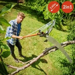 Gardebruk Takkenzaag Telescopisch - 2in1 Zaag & Snoeischaar - Oranje -Tuinverzorgings Winkel 1200x1200 1229