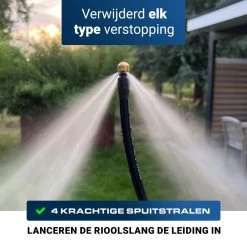 Techweise - Rioolslang Voor Kärcher K2 T/m K7 - 15M - Met 4 Achterwaartse Hogedruksproeiers 16 Techweise - Rioolslang Voor Kärcher K2 T/m K7 - 15M - Met 4 Achterwaartse Hogedruksproeiers -Tuinverzorgings Winkel 1200x1200 1269