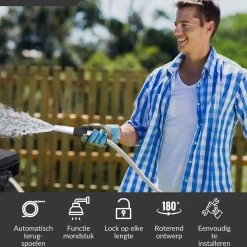 Buxibo - Wandslangenbox 20 Meter + 2 Meter - Tuinslang Met Haspel - 9 Sproei Standen - Slangenhouder 180° Draaibaar - Tuinslanghaspel Zwart+ Gratis Sproeier - Zwart 30 Buxibo - Wandslangenbox 20 Meter + 2 Meter - Tuinslang Met Haspel - 9 Sproei Standen - Slangenhouder 180° Draaibaar - Tuinslanghaspel Zwart+ Gratis Sproeier - Zwart -Tuinverzorgings Winkel 1200x1200 1357