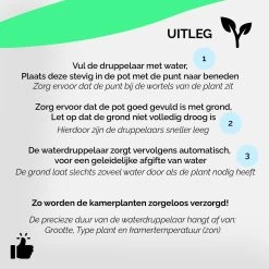 HGMD Waterdruppelaar Set Van 8 Stuks Voor Planten Transparant - Groen - Waterdruppelaar Voor Kamerplanten – Waterbol - Waterdruppelaar Voor Planten - Watergeefsysteem -Tuinverzorgings Winkel 1200x1200 1403