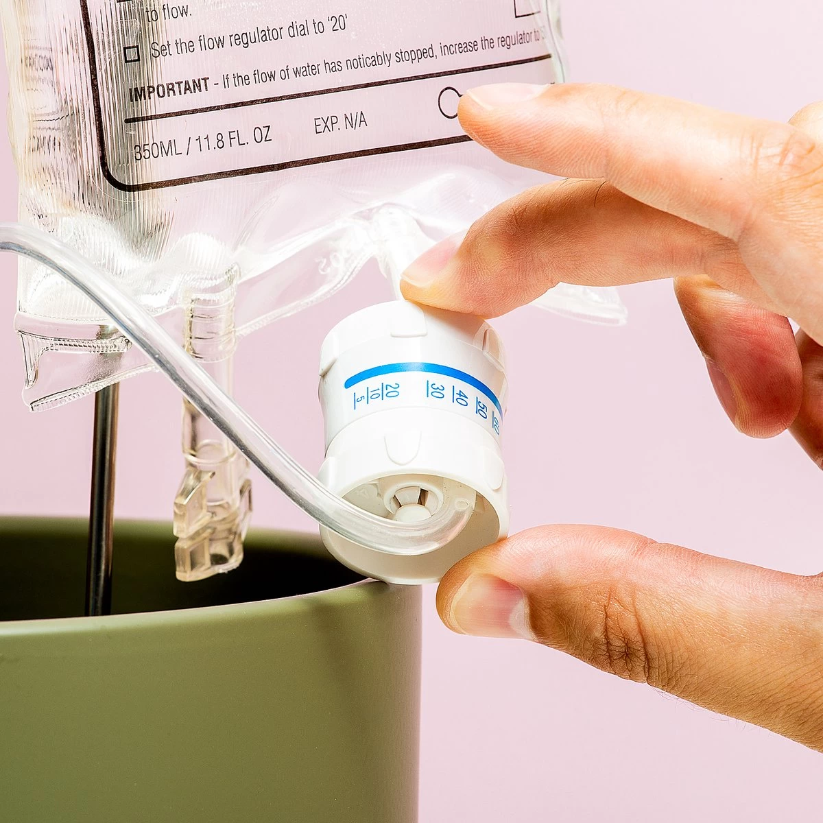 Woonaccessoires- Automatisch Watergeef Systeem | Plantenwaterer - Life Support Irrigatieapparaat | Druppelaar Kamerplanten - | Planten Watergever Met Druppelsysteem 350ml 5 Woonaccessoires- Automatisch Watergeef Systeem | Plantenwaterer - Life Support Irrigatieapparaat | Druppelaar Kamerplanten - | Planten Watergever Met Druppelsysteem 350ml - Afbeelding 3