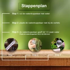 Waterdruppelaar Set Van 12 Stuks - Waterdruppelaar Voor Planten - Watergeefsysteem - Waterbol Irrigatiesysteem - Automatisch Druppelsysteem Voor Kamerplanten & Tuin - Watergever - Transparant - 15cm -Tuinverzorgings Winkel 1200x1200 1472