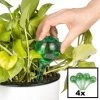Merkloos Decopatent® 4 Stuks - Waterdruppelaar Voor Planten - Watergever - Glas - Waterbollen - Watergeefsysteem - Plantenbollen - Groen -Tuinverzorgings Winkel 1200x1200 1529