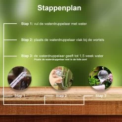 Waterdruppelaar Set Van 6 Stuks - Waterdruppelaar Voor Planten - Watergeefsysteem - Waterbol Irrigatiesysteem - Automatisch Druppelsysteem Voor Kamerplanten & Tuin - Watergever - Doorzichtig - 15cm 16 Waterdruppelaar Set Van 6 Stuks - Waterdruppelaar Voor Planten - Watergeefsysteem - Waterbol Irrigatiesysteem - Automatisch Druppelsysteem Voor Kamerplanten & Tuin - Watergever - Doorzichtig - 15cm -Tuinverzorgings Winkel 1200x1200 1561
