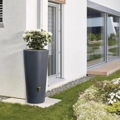 Garantia 2in1 Regenton - VASO - 220 Liter - Antraciet -Tuinverzorgings Winkel 1200x1200 1623