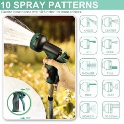 IBright Extra Sterke Uitrekbare Tuinslang - Flexibel - 15 Meter - Inclusief Opbergtas ,Sproeier ,Koppelstuk En Ophanghaak - Groen 8 IBright Extra Sterke Uitrekbare Tuinslang - Flexibel - 15 Meter - Inclusief Opbergtas ,Sproeier ,Koppelstuk En Ophanghaak - Groen -Tuinverzorgings Winkel 1200x1200 1657