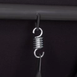 Springos Schommelbank | Linda-Schommel | 3-zits | Waterafstotend | Inclusief 2 Kussens | Verstelbare Luifel | 162 X 200 X 120 Cm | Zwart -Tuinverzorgings Winkel 1200x1200 168