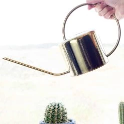 Kikkerland Vintage Gieter - Plantengieter Voor Binnen - Goud - 1,2L - Retro - Metaal 12 Kikkerland Vintage Gieter - Plantengieter Voor Binnen - Goud - 1,2L - Retro - Metaal -Tuinverzorgings Winkel 1200x1200 1686