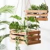 Merkloos Plantenhanger 30x15x15cm | Houten Krat | Handgemaakt | Planten-houder / Hang-plant | Planten Accessoires | Hout | 2 Merkloos Plantenhanger 30x15x15cm | Houten Krat | Handgemaakt | Planten-houder / Hang-plant | Planten Accessoires | Hout | -Tuinverzorgings Winkel 1200x1200 1778