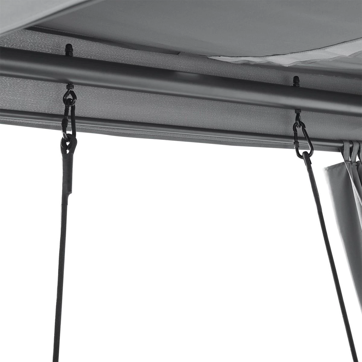 Schommelbank / Ligbank Kassandra - Donkergrijs 6 Schommelbank / Ligbank Kassandra - Donkergrijs - Afbeelding 4