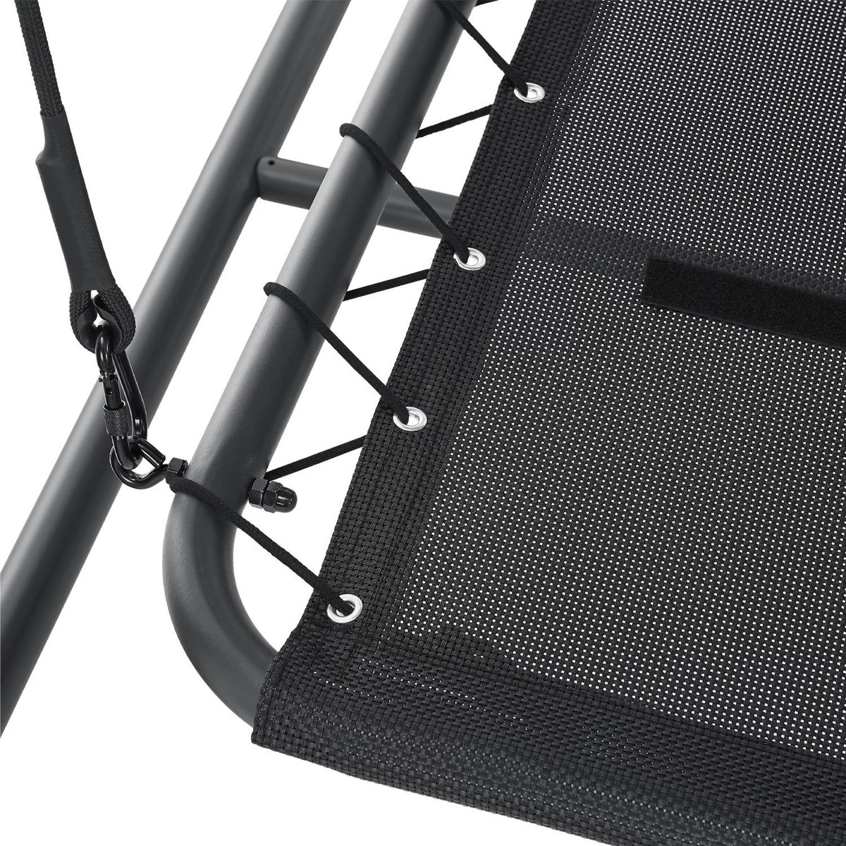 Schommelbank / Ligbank Kassandra - Donkergrijs 12 Schommelbank / Ligbank Kassandra - Donkergrijs - Afbeelding 10