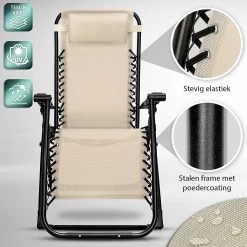 Sens Design Tuinstoel - Ligstoel Tuin - Beige 9 Sens Design Tuinstoel - Ligstoel Tuin - Beige -Tuinverzorgings Winkel 1200x1200 195