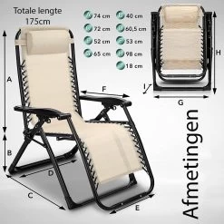 Sens Design Tuinstoel - Ligstoel Tuin - Beige 12 Sens Design Tuinstoel - Ligstoel Tuin - Beige -Tuinverzorgings Winkel 1200x1200 198