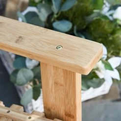 Outsunny Tuin Schommelstoel, Relaxstoel, Tuinstoel, Bamboe Multiplex Naturel 84A-171 -Tuinverzorgings Winkel 1200x1200 276