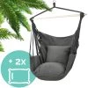 Hangmat Stoel - Hangstoel Voor Binnen Of Buiten - Incl. 2 Kussens - Zwart/Grijs Antraciet -Tuinverzorgings Winkel 1200x1200 345