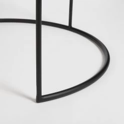 Mica Decorations Leandro Bijzettafel - Set Van 2 - H45 X Ø45 Cm - Zwart -Tuinverzorgings Winkel 1200x1200 409