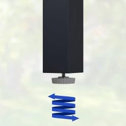 Casaria – Tuintafel – Aluminium – 90x90x75cm –Antraciet -Tuinverzorgings Winkel 1200x1200 424