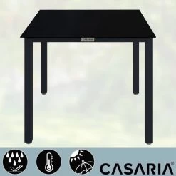 Casaria – Tuintafel – Aluminium – 90x90x75cm –Antraciet -Tuinverzorgings Winkel 1200x1200 427