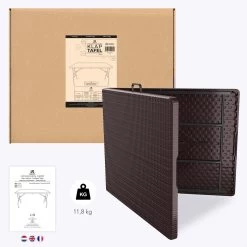LifeGoods Klaptafel - Inklapbaar - 180 Cm - 6 Tot 8 Personen - Bruin -Tuinverzorgings Winkel 1200x1200 502