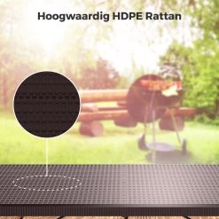 LifeGoods Klaptafel - Inklapbaar - 180 Cm - 6 Tot 8 Personen - Bruin -Tuinverzorgings Winkel 1200x1200 503