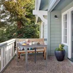 Relaxdays Tuintafel Vierkant - Grijze Buitentafel - Eettafel Tuin - Moderne Balkontafel -Tuinverzorgings Winkel 1200x1200 523