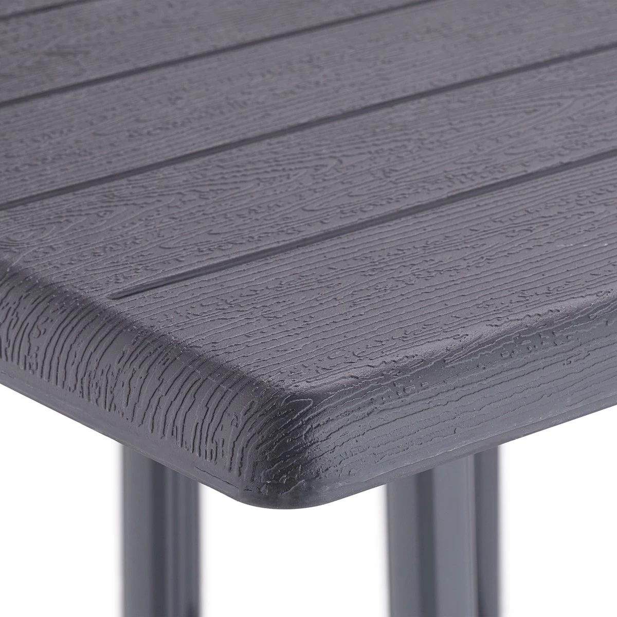 Relaxdays Tuintafel Vierkant - Buitentafel - Kleine Eettafel Tuin - Balkontafel Kunststof 8 Relaxdays Tuintafel Vierkant - Buitentafel - Kleine Eettafel Tuin - Balkontafel Kunststof - Afbeelding 6