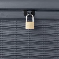 Keter - Borneo Opbergbox - 416 Liter - 129.5 X 62.5 X 70 Cm - Antraciet -Tuinverzorgings Winkel 1200x1200 566