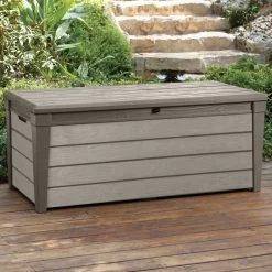 Keter Brushwood Opbergbox - Kussenbox - 455L - 145x69,7x60,3cm - Taupe 13 Keter Brushwood Opbergbox - Kussenbox - 455L - 145x69,7x60,3cm - Taupe -Tuinverzorgings Winkel 1200x1200 580