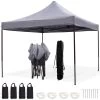LifeGoods Partytent - 3x3 M - Easy Up - Opvouwbaar - Waterdicht - Draagtas Met Wieltjes - Donkergrijs 2 LifeGoods Partytent - 3x3 M - Easy Up - Opvouwbaar - Waterdicht - Draagtas Met Wieltjes - Donkergrijs -Tuinverzorgings Winkel 1200x1200 614