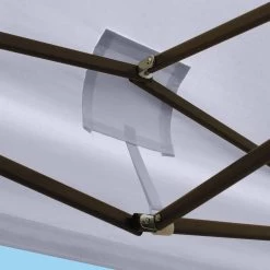 LifeGoods Partytent - 3x3 M - Easy Up - Opvouwbaar - Waterdicht - Draagtas Met Wieltjes - Donkergrijs -Tuinverzorgings Winkel 1200x1200 619