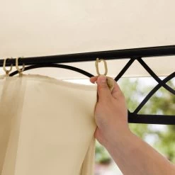 Tuinpaviljoen 3x3 M Waterdicht Paviljoen Met 4 Zijwanden Tuintent Ca. 180 G/m² Dakzeil In Crème Partytent 18 Tuinpaviljoen 3x3 M Waterdicht Paviljoen Met 4 Zijwanden Tuintent Ca. 180 G/m² Dakzeil In Crème Partytent -Tuinverzorgings Winkel 1200x1200 633