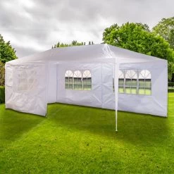 MaxxGarden Partytent - Paviljoen - 300 X 600 X 250 Cm - Met Zijwanden - Waterdicht Pro - 32mm Buizen – Wit 17 MaxxGarden Partytent - Paviljoen - 300 X 600 X 250 Cm - Met Zijwanden - Waterdicht Pro - 32mm Buizen – Wit -Tuinverzorgings Winkel 1200x1200 658
