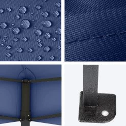 LifeGoods Partytent - 3x4.5 M - Easy Up - Opvouwbaar - Waterdicht - Draagtas Met Wieltjes - Donkerblauw -Tuinverzorgings Winkel 1200x1200 667