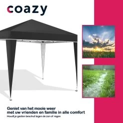 Coazy Waterdichte Partytent 3x3 Meter Opvouwbaar - Paviljoen - Easy Up - Pop-up Tent Met Haringen, Touw En Anti Slip Poten - Waterdicht - Partytenten Weerbestendig 13 Coazy Waterdichte Partytent 3x3 Meter Opvouwbaar - Paviljoen - Easy Up - Pop-up Tent Met Haringen, Touw En Anti Slip Poten - Waterdicht - Partytenten Weerbestendig -Tuinverzorgings Winkel 1200x1200 686