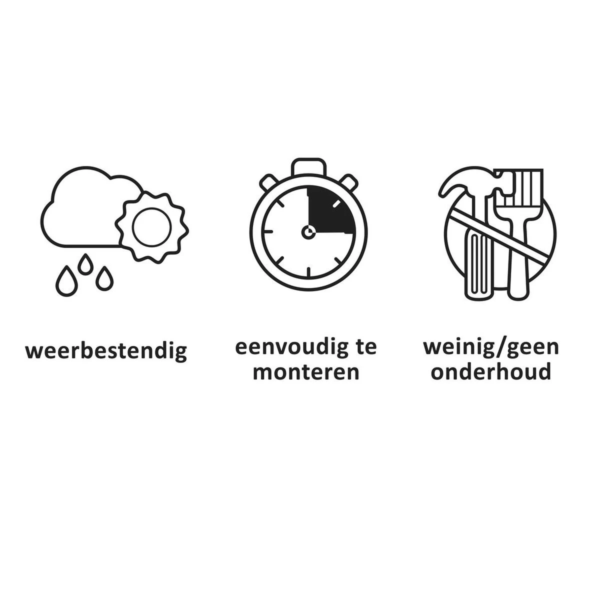 Keter Montero Tuinbank – 2-personen - 120x61x91cm - Grafiet 6 Keter Montero Tuinbank – 2-personen - 120x61x91cm - Grafiet - Afbeelding 4