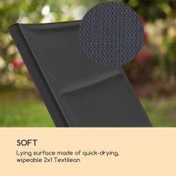 Blumfeldt Limala Tuinstoel - Ligstoel - Relaxstoel - Rugleuning In 6 Standen Verstelbaar - 2 Vielen - Draagkracht: Max. 150 Kg -Tuinverzorgings Winkel 1200x1200 78