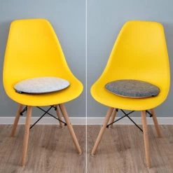 30mm Vilten Zitkussen Rond - Ø 35cm Stoelkussen Stoelpad Zacht 2-kleurig Grijs -Tuinverzorgings Winkel 1200x1200 810