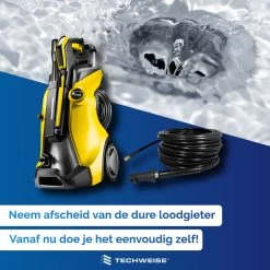 Techweise - Rioolslang Voor Kärcher K2 T/m K7 - 15M - Met Voorwaartse Hogedruksproeiers -Tuinverzorgings Winkel 1200x1200 837